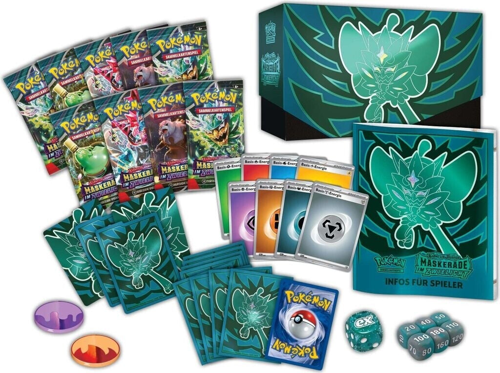 Pokemon Karmesin & Purpur Maskerade im Zwielicht Top Trainer Box
