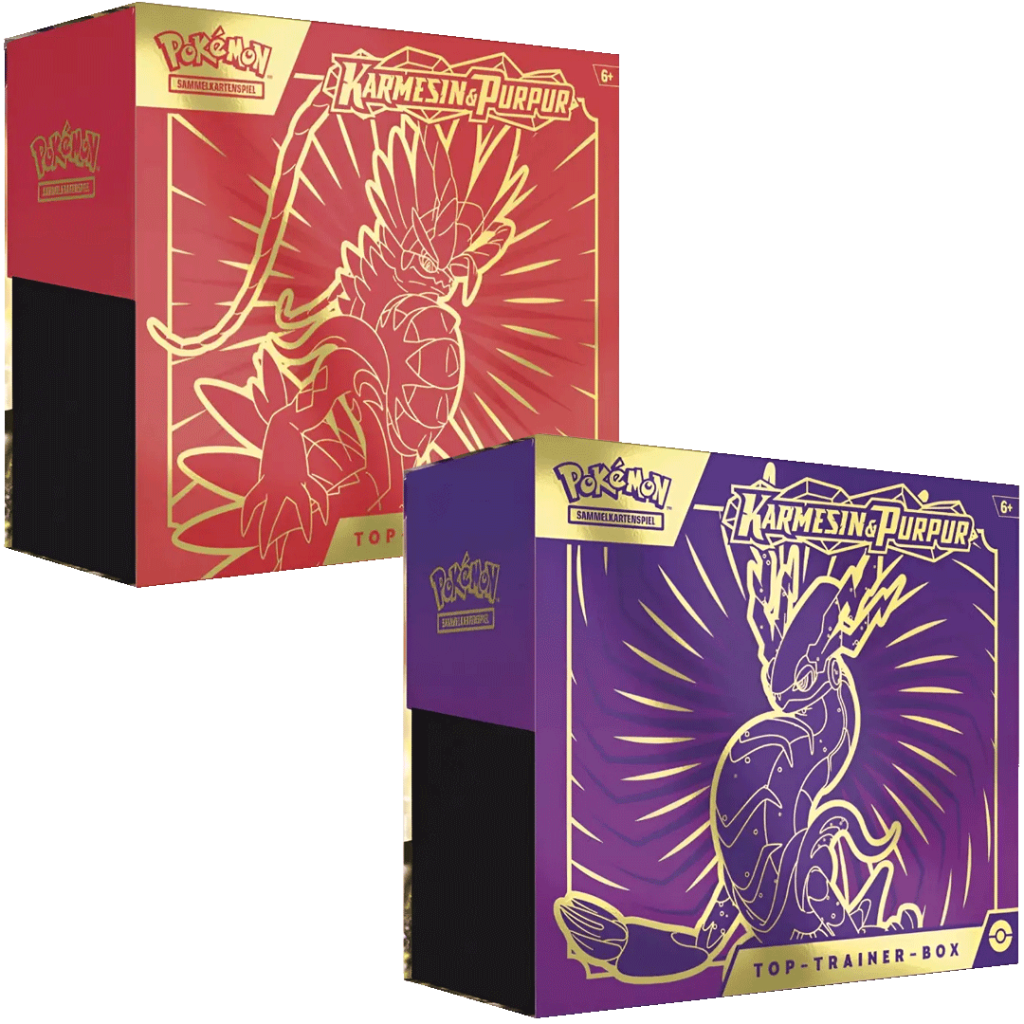 Pokemon Karmesin & Purpur Top Trainer Box
