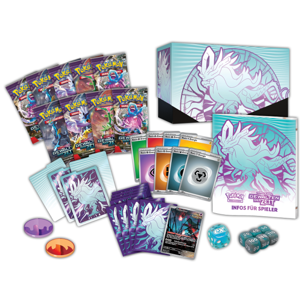 Pokemon Karmesin & Purpur Gewalten der Zeit Top Trainer Box