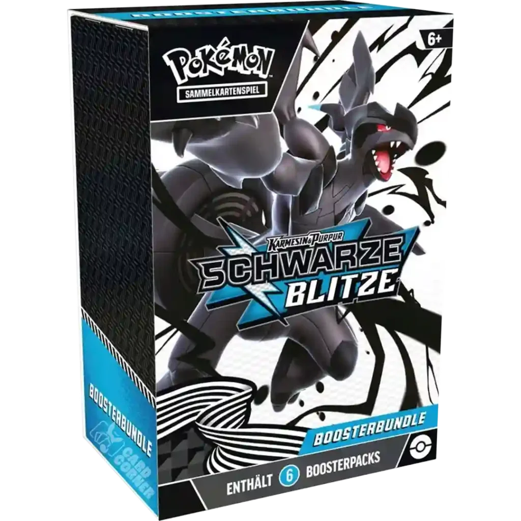 Pokemon Karmesin & Purpur Schwarze Blitze Booster Bundle