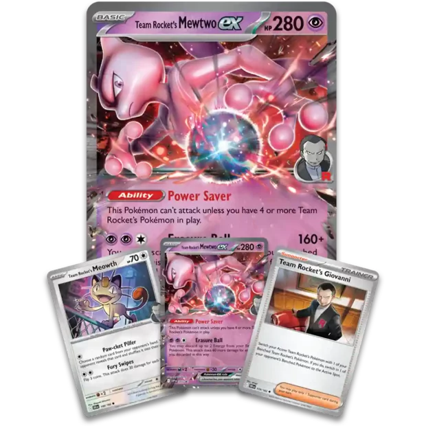 Pokemon Team Rockets Mewtu EX Kollektion