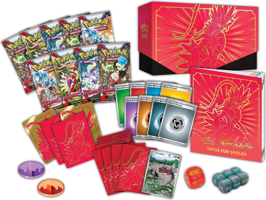 Pokemon Karmesin & Purpur Top Trainer Box