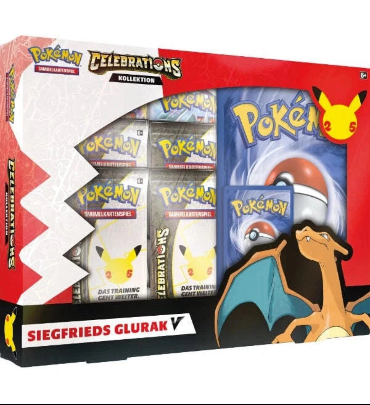 Pokemon Celebrations Kollektion Siegfrieds Glurak V