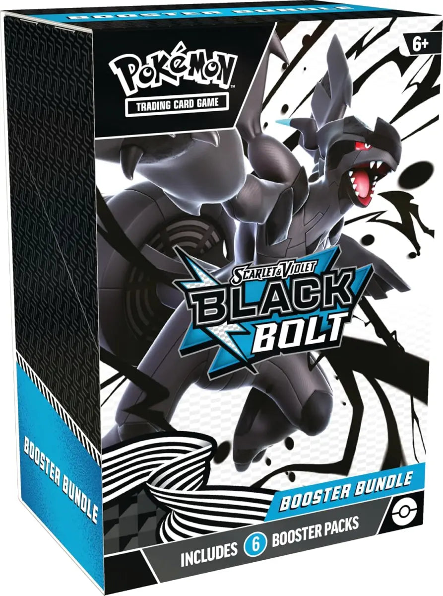Pokemon Karmesin & Purpur Schwarze Blitze Booster Bundle Englisch