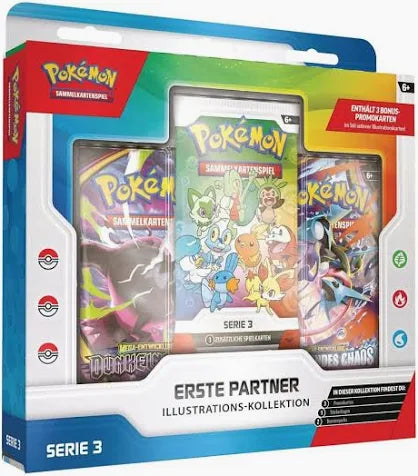 Pokemon Mega Entwicklung Erste Partner Illustrations Kollektion Serie 3